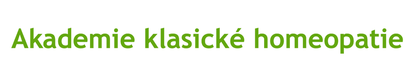 logo Akademie klasické homeopatie